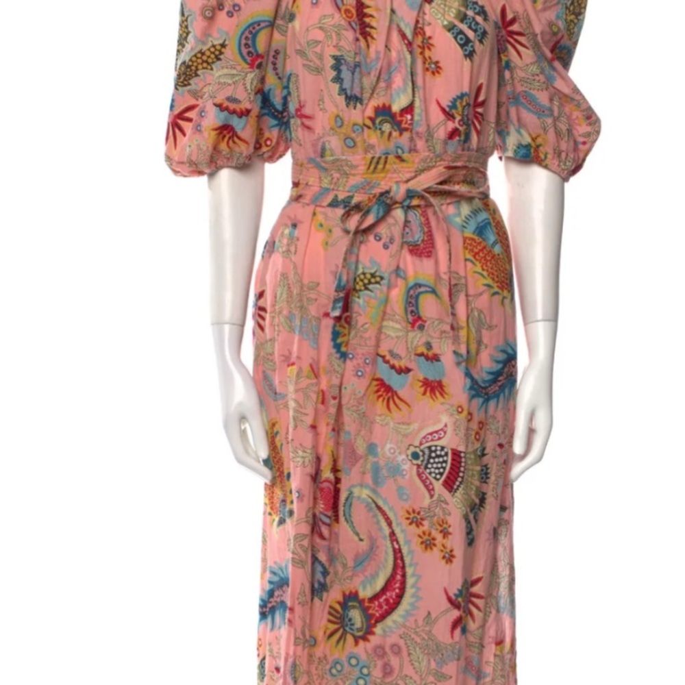 Floral Pink Maxi Dress